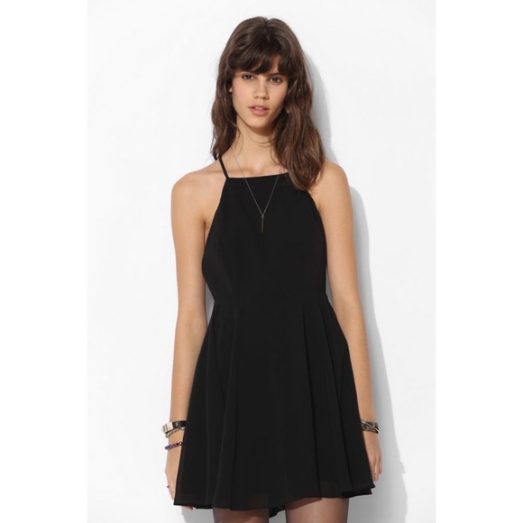 chiffon fit & flare dress from Silence + Noise - Picture 3 of 4